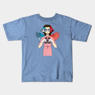 Birdwatching Kids T-Shirt